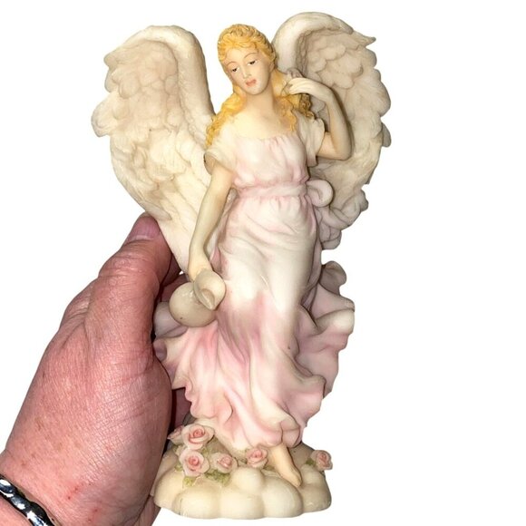 Vintage 1995 Seraphim Classics Rosalie "Natures Delight" Angel Figurine 74105 - Picture 1 of 6
